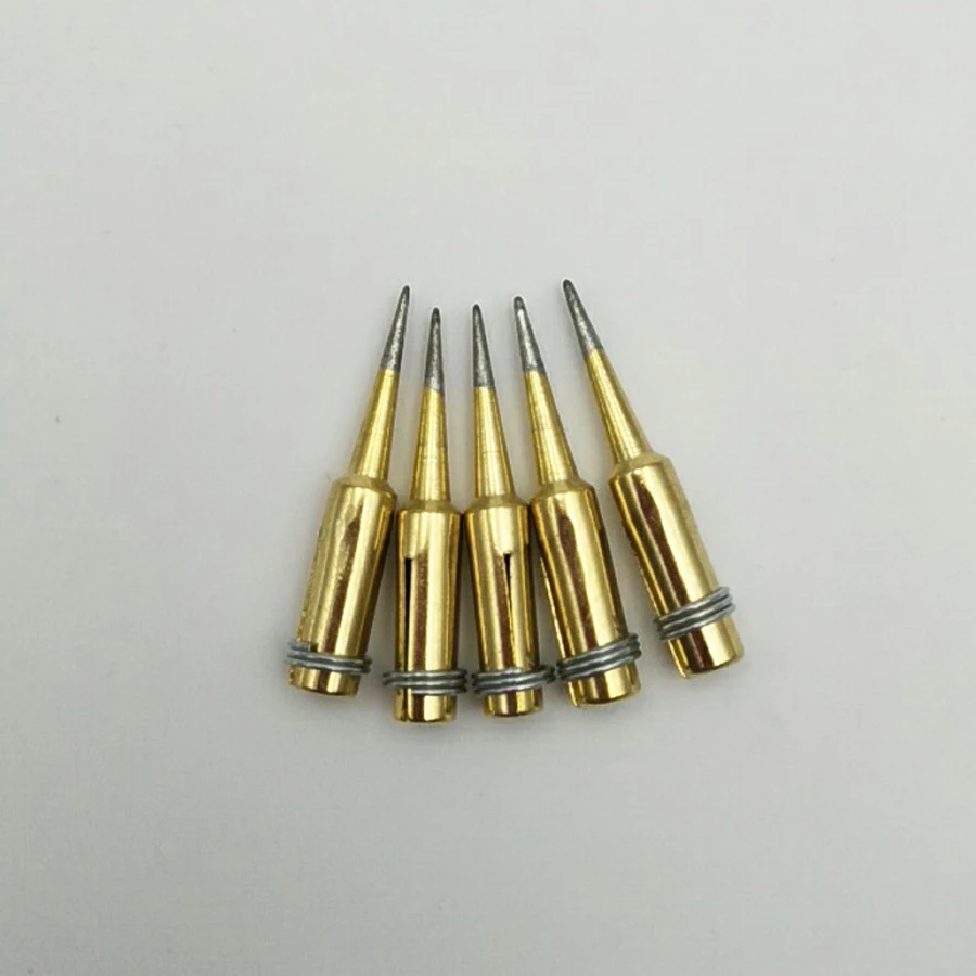 

5pcs/lot Welding Tips for Solder iron AC DC 12V Mini Soldering Station DKT-936I
