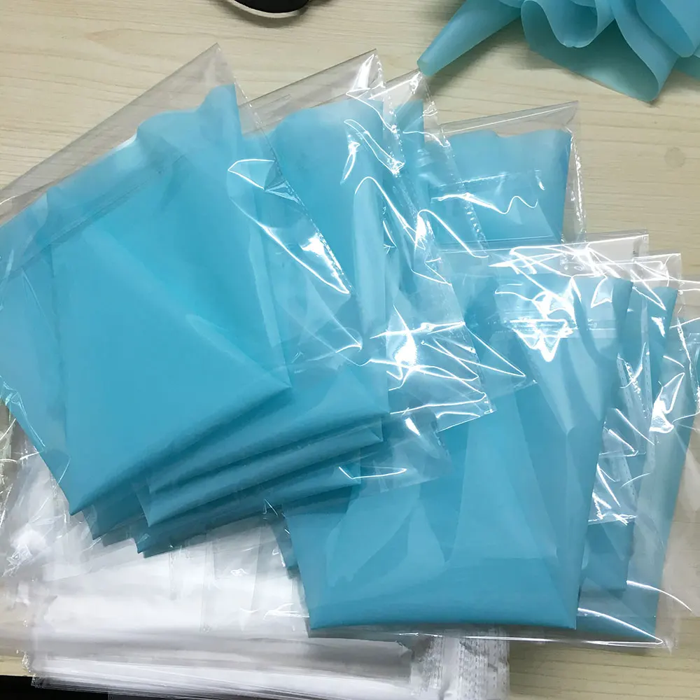 57PCSSet 4Size Silicone Icing Piping Cream Pastry Bag+48x Stainless Steel Nozzle Tips+5x Converter DIY Cake Decorating Tools (16)
