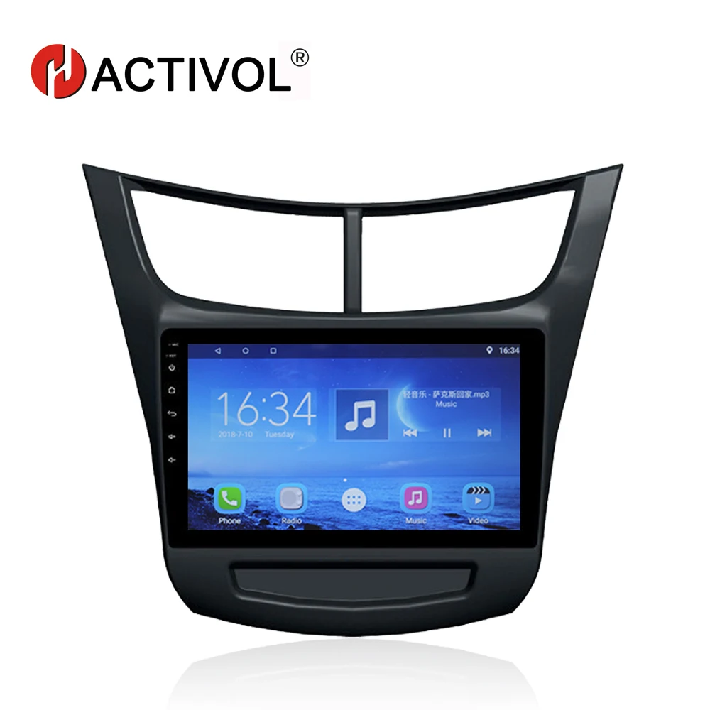 

HACTIVOL 9" Quad core car radio gps navi for Chevrolet Sail 3 2015 android 7.0 car DVD video player with 1G RAM 16G ROM