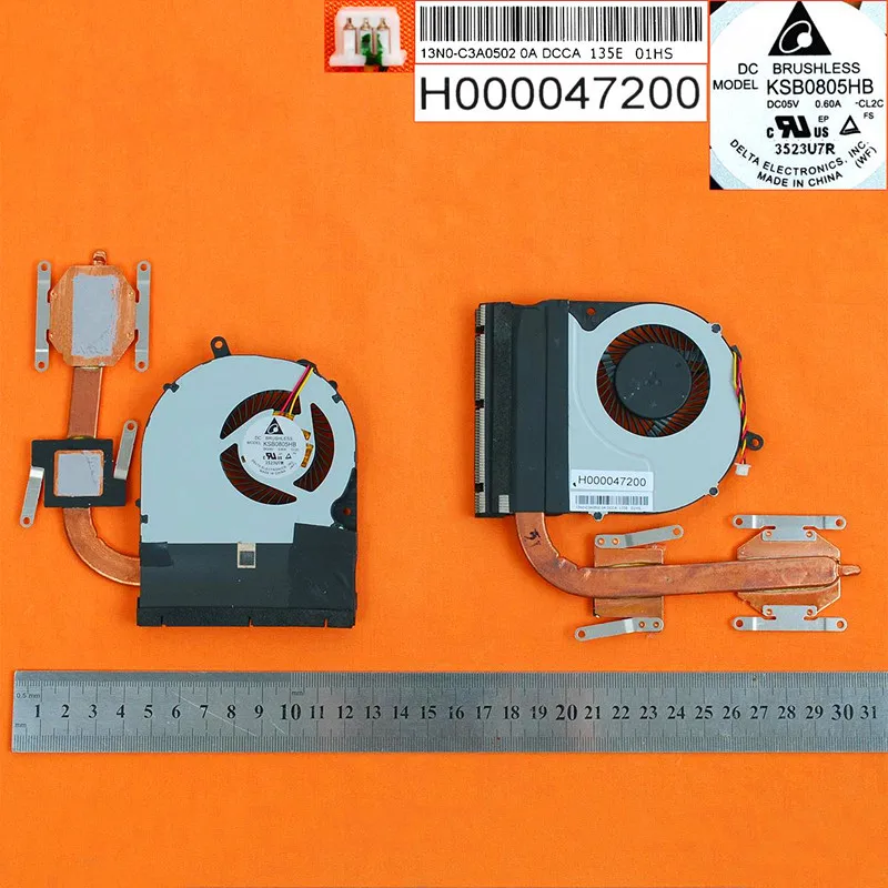 New Laptop Cooling Fan For Toshiba Satellite P55 P55T P55T-B(Heatsink) PN:KSB0805HB-CL2C | Компьютеры и офис