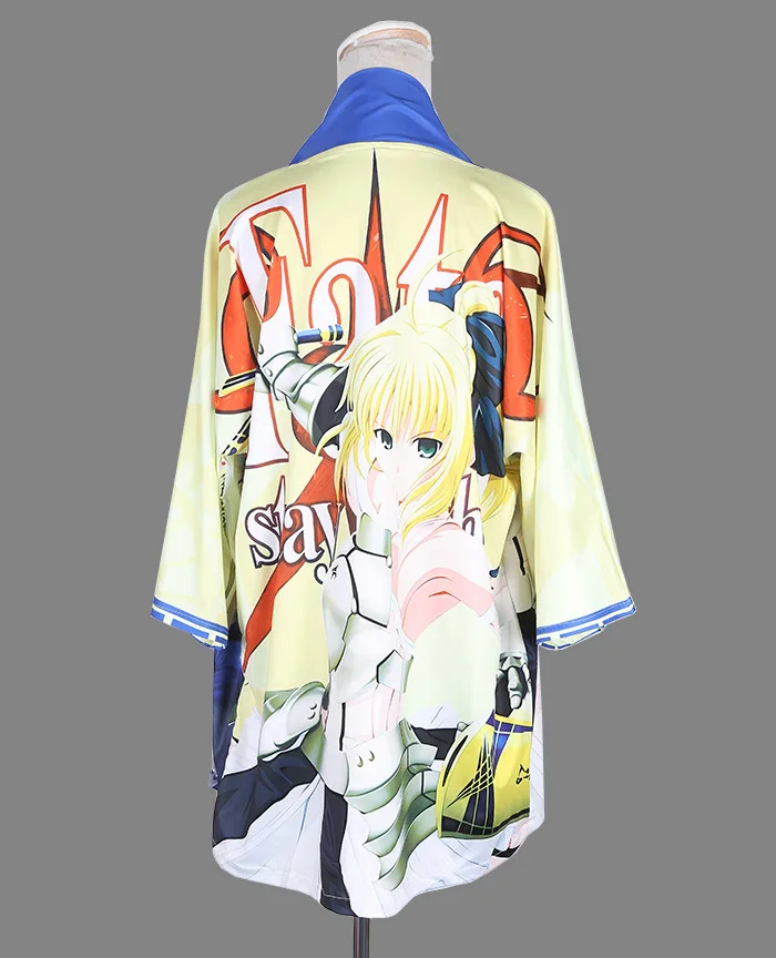 Japanese Anime Coat Fate Stay Night Coat haori cloak cos kimono Free Size kawaii clothes anime cosplay Female girlfriend