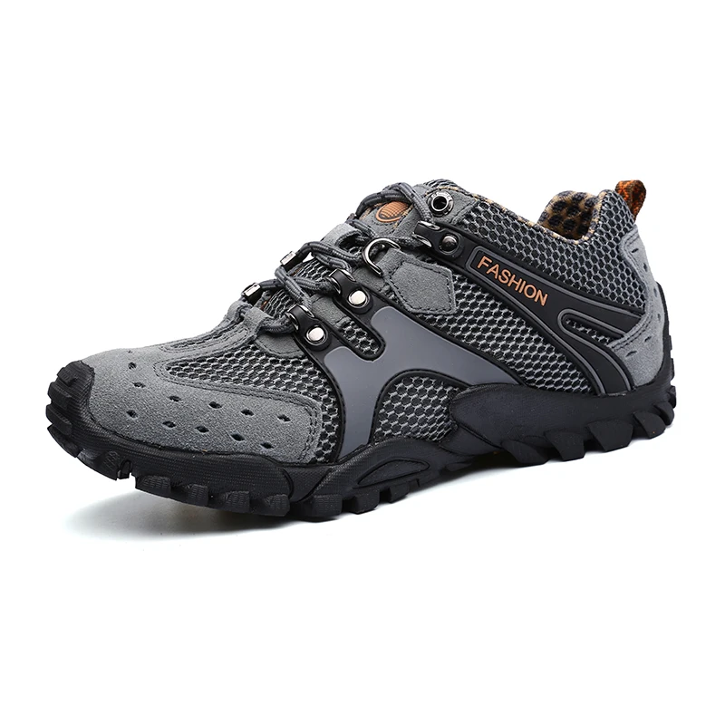 Outdoor Sports Shoes Men Breathable Climbing Shoes Male Hiking Spring ...