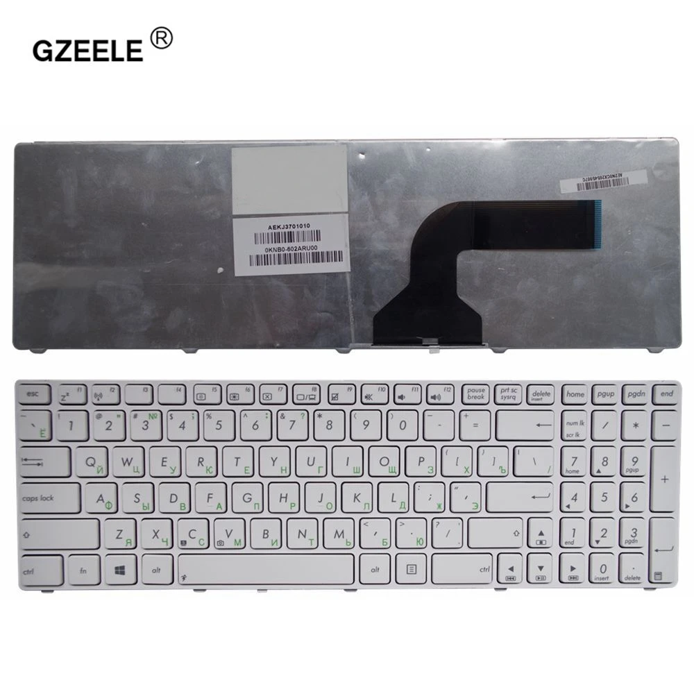GZEELE RU For ASUS X55A X52 X52F X52J X52N X52JC X52JR X52J X52JU X52DE X55 X55C X55U G72 G73 G72X