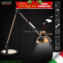 Italy brand new lampGesture Sensor Switch, Color Temperature Stepless Dimming Desk lamp LED Desk Lamps Fashion desk lamp BL1217