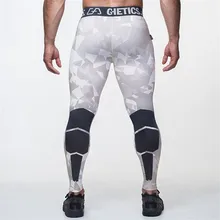 2016 Camo Herren Compression Hosen Hohe Elastische Mens Jogger Fitness Kleidung Strumpfhosen Leggings Böden