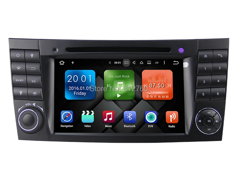 Perfect 8 Core 32G ROM Android 6.0 Car DVD GPS Radio For Mercedes Benz E Class CLS Class E280 CLS350 W211 W463 W219 E200,E220,E270,E280 0
