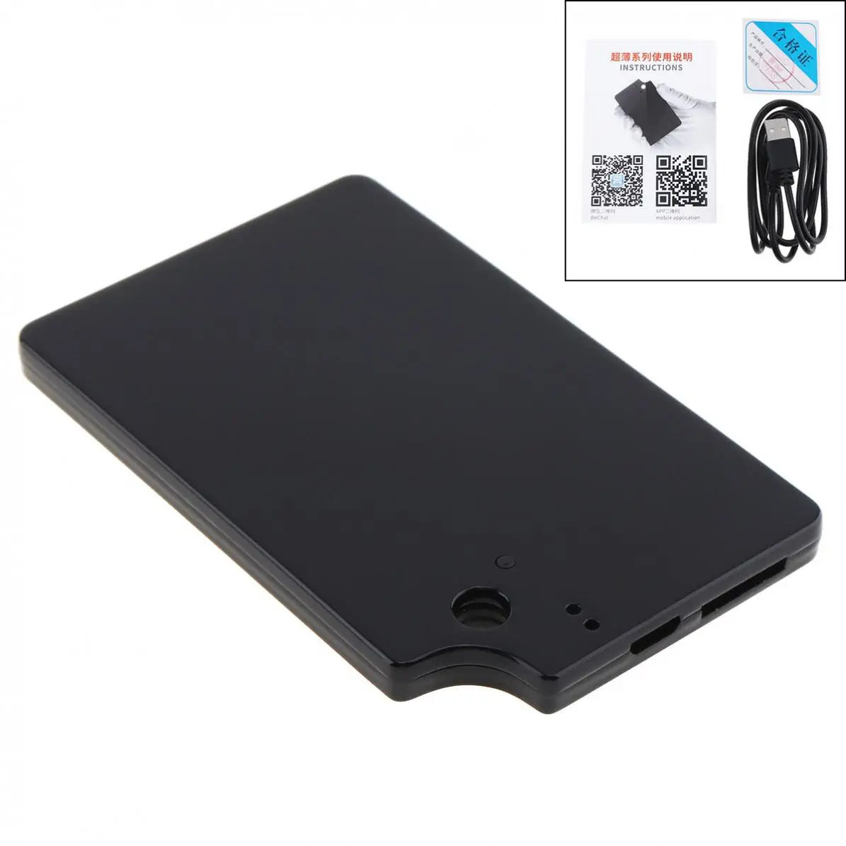 GT012 Ultra-thin Card Shape GPS Tracker Locator Real Time Anti-lost Tracking System for Old Man Children Cars Vehicle