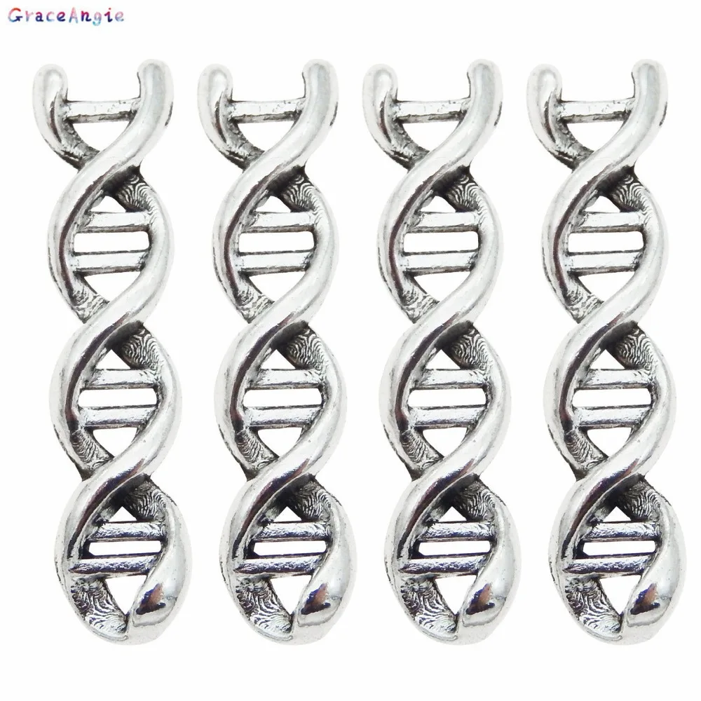 Double Helix Shape Charms Handmade 