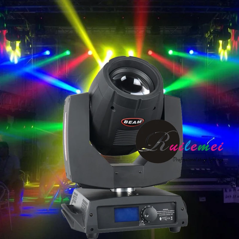 Free Shipping 2PCS Osram Lamp 7R Zoom 230W Sharpy Beam Moving Head Stage Light DJ Disco Club Lighting