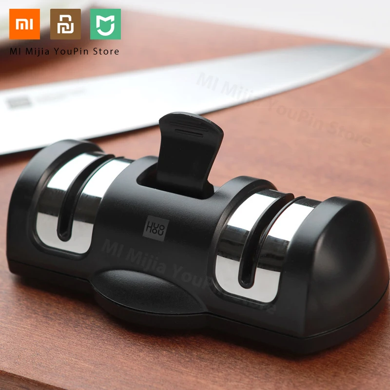 Точилка для ножей Xiaomi Huohou 2 ступенчатая точилка точильный камень инструмент