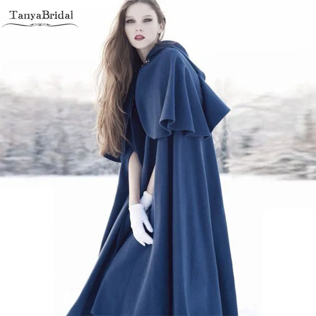 Disc Winter Fashion Wedding Cloak Elegant Bridal Wedding Accessories without Sleeve Cape Women Shawl Long Jacket  2m length DJ001