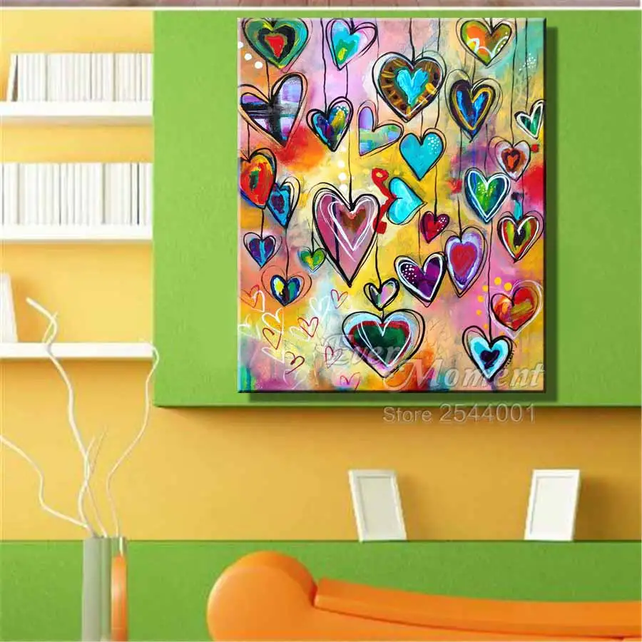 DIY 5D алмазная живопись Геометрическая любовь сердце для украшения спальни полная квадратная Алмазная мозаика вышивка праздничные подарки ASF595