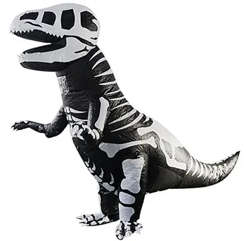 

Halloween Toys Inflatable Skeleton Rex Costume Funny Costume Cosplay Inflatable Suit