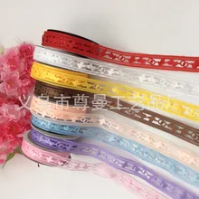 Ribbon 2.2cm Wide Peace Dove Yarn Crafts Gift Decoration DIY Clothing Gift Box Accessories Material Printing Grosgrain Ribbon peace dove jewelry box gift box peace bird girls gift box packaging organizer earring holder