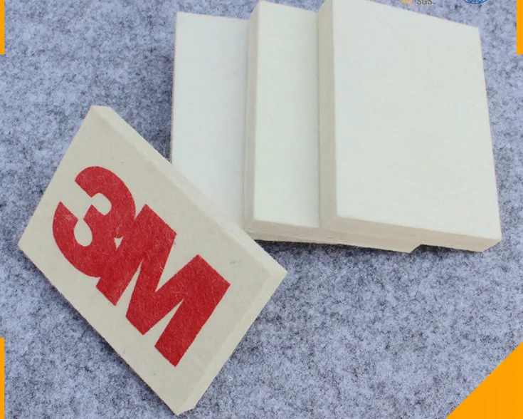 

50pcs 3M Wool Squeegee Professional Car Vinyl Film Wrapping Install Tints Tool Window Wash Wiper Scraper Car Sticker PROTWRAPS