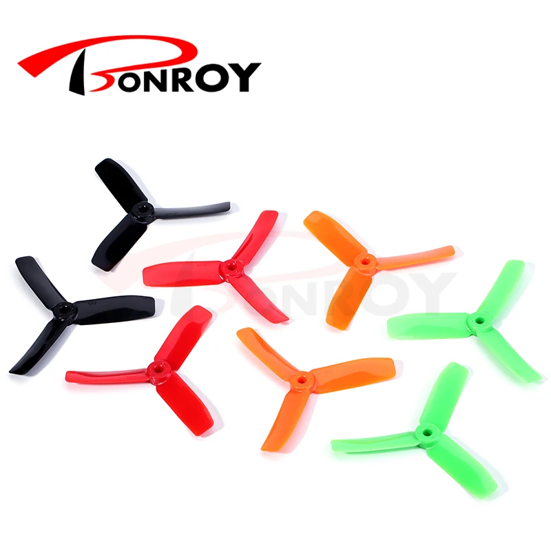 

20 pairs DYS FPV tri-blade/3-blade bullnose propeller 4040(X40403) CW CCW for frame 250