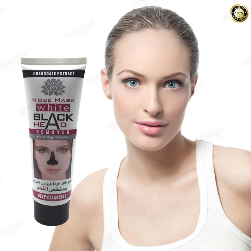 120ml Suction Black Head Volcanic mud nose mask, anti acne