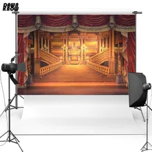 DAWNKNOW Beauty and Beast Vinyl Photography Background luxurious Castle Polyester Backdrops For Children Photo Studio Props G083