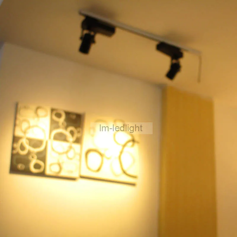 

30W commercial LED track lighting led light for shop 85-265V track lights exhibition rail light free ship 15pcs/lot