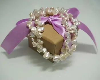 

Perfect Pearl Bracelet,Keshi Pearl White Color 7-8mm 100% Real Freshwater Pearl Bracelet,Fashion Lady's Pearl Jewelry.