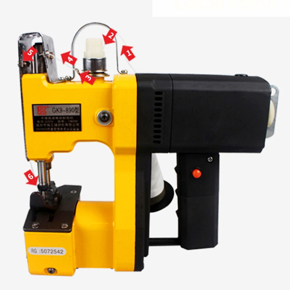 

GK9-890 Portable Electric Sewing Machine Gun - Style Packet Charter Woven Bag Sealing packer