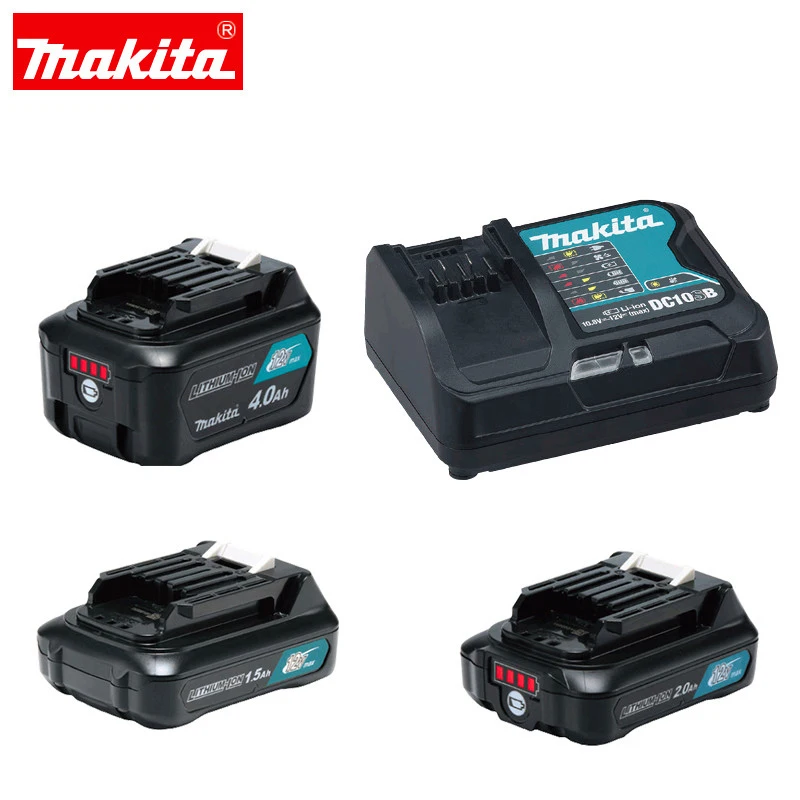 Япония Makita 12 В литиевая батарея зарядное устройство DC10WD для зарядки дрель электрическая отвертка литиевая батарея зарядное устройство