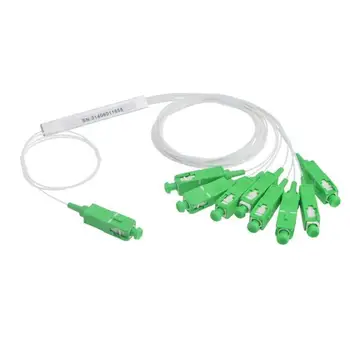

50pcs mini plc splitter 1/8 fiber optic mini plc splitter fiber optic free shipping cost