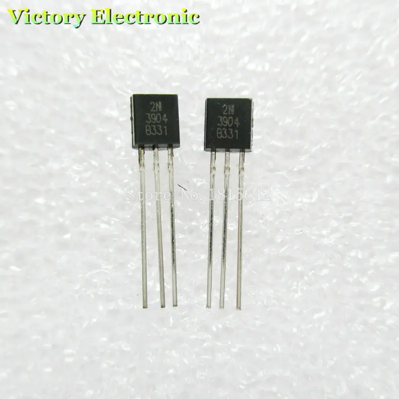 100PCS 2N3904 3904 TO-92 0.2A 40V NPN New Triode Transistor