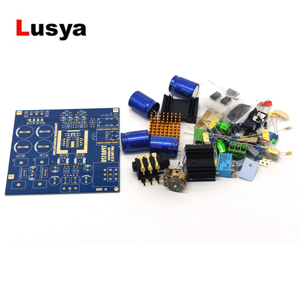 TPA6120A2 усилитель для наушников плата ушей набор DIY/готовая доска A8 011|Усилители