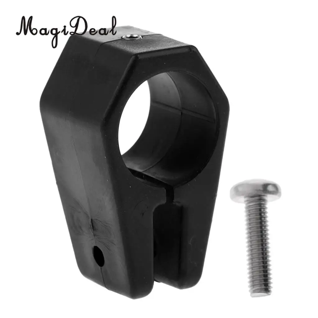 MagiDeal Durable Heavy Duty Bimini Top Fitting Harware Black Nylon Jaw Slide 1' for Marine Fishing Boat Canopy Dinghy Rail Acce