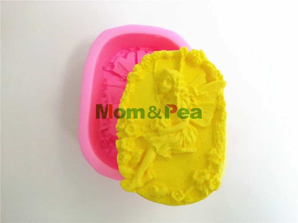 Силиконовая форма для мыла Mom & Pea 3D украшения торта и помадки Пищевая силиконовая