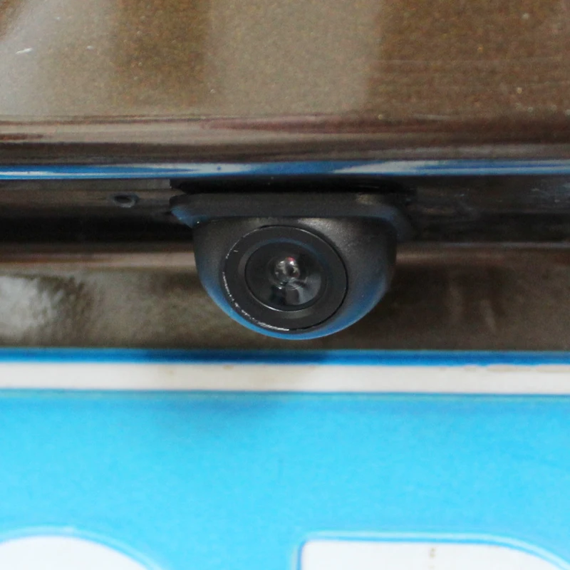 Smartour Car universal reversing camera 170 degree wide angle small straw hat rear view image waterproof  night vision camera 