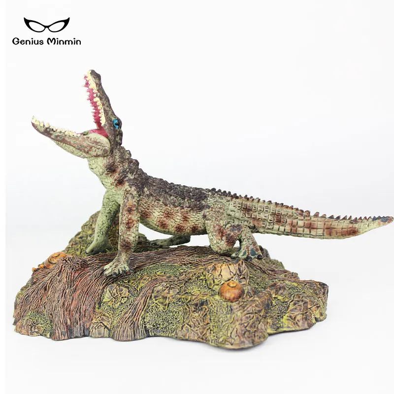 

Hot sale crocodile simulation Sarcosuchus model Animal Nile crocodile action and high quality toy figures collection gift
