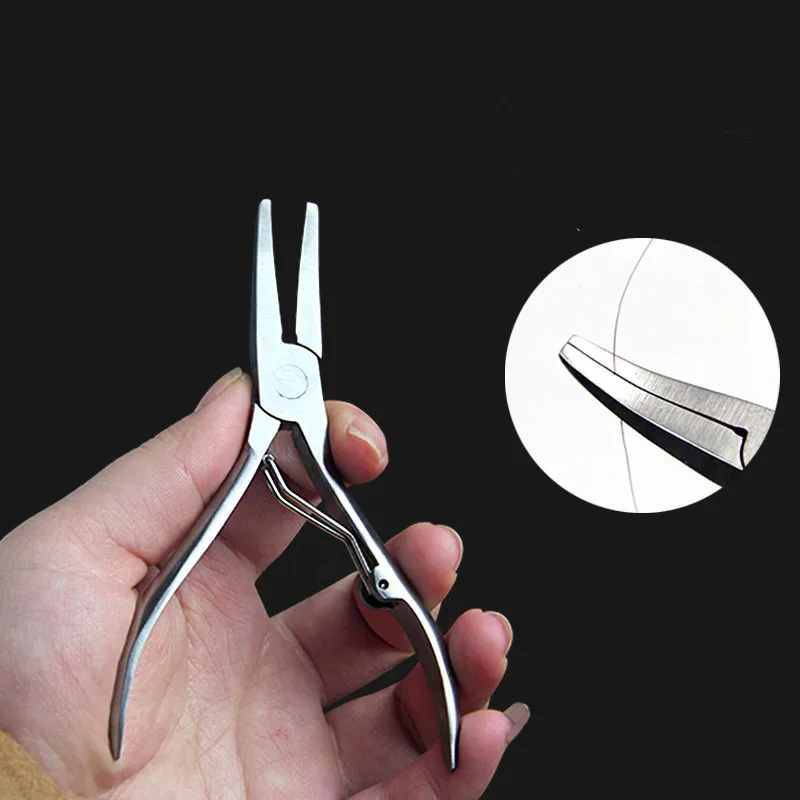 

Fishing Hook Clamp Stainless Steel Fishing Scissors Pliers Multi-function Cutter Fish Hook Remover Pull Pliers Outdoor Tool