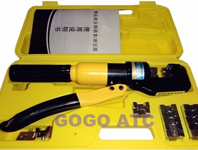Гидравлический обжимной инструмент YQK-300 16-300 мм Гидравлические Обжимные Щипцы гидравлический компрессионный инструмент давление 12 т Кабельные щипцы