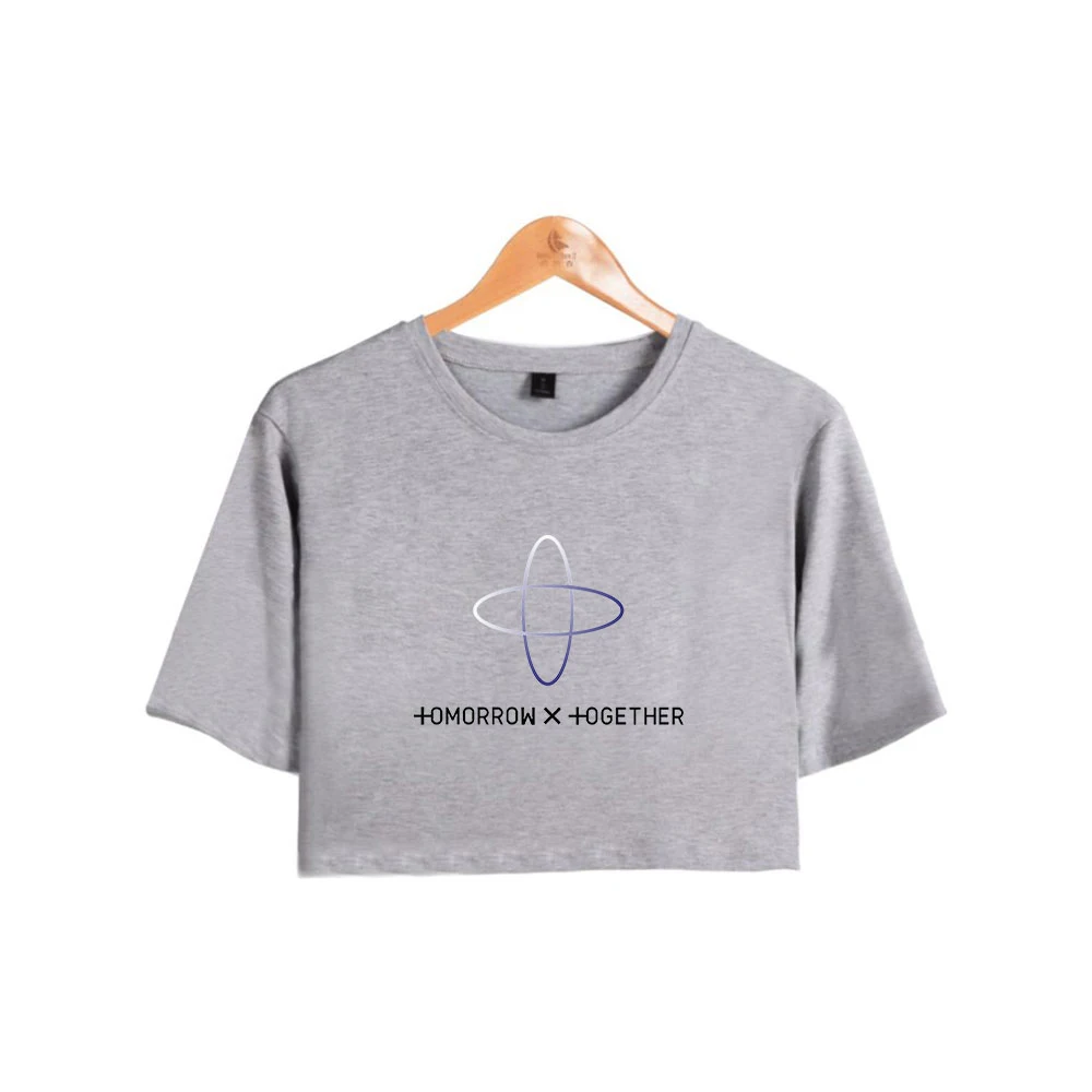 Kpop Txt明日 一緒にグループロゴyeonjun女性半袖ショートtシャツプルオーバーセクシーな生き抜く夏のファッションtシャツ T Shirts Aliexpress Kpop Txt明日 一緒にグループロゴyeonjun女性半袖ショートtシャツプルオーバーセクシーな生き抜く夏のファッションtシャツ T Shirts Aliexpress