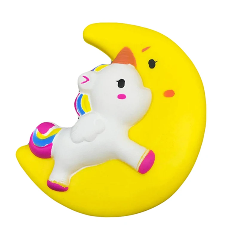 Jumbo Kawaii Moon Pegasus Unicorn Squishy Slow Rising Squeeze Toys