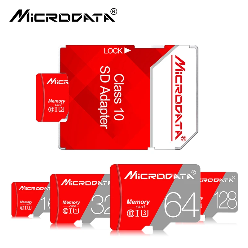 Новое поступление карт sd 16 ГБ 32 ГБ micro sd карта 64 Гб 128 ГБ полная емкость класс 10 TF карта SDHC SDXC U1 U3 micro sd карта