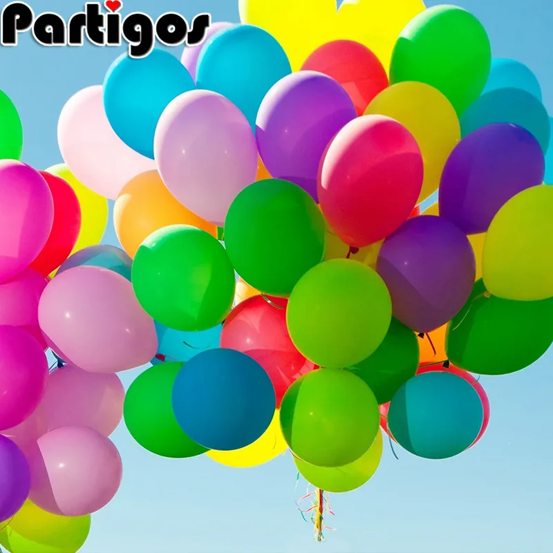 

10pcs/lot 10 Inch Thick 2.3g Birthday Party Ballons Decorations Wedding Latex Balloon Pink White Globos Party Supplies Wholesale