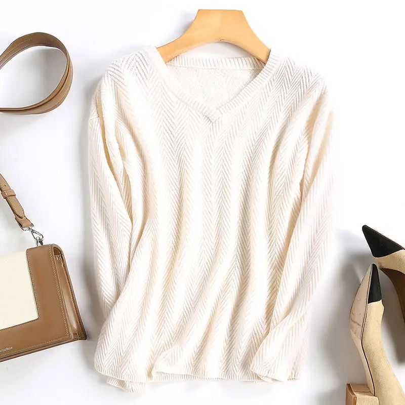 2019cashmere sweater woman New cashmere sweater in spring and autumn Women's jacquard pullover V collar sweater 2019cashmere sweater woman New cashmere sweater in spring and autumn Women's jacquard pullover V collar sweater