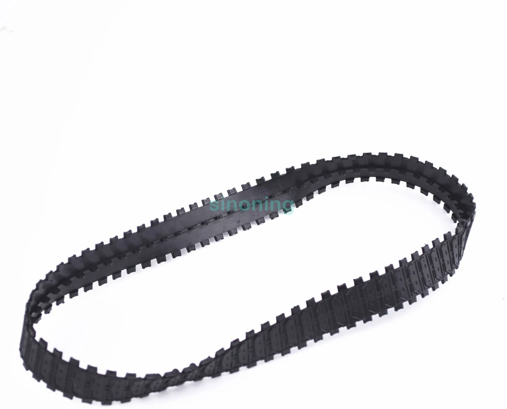 

2PCS robot tank chassis track Crawler for SN100 SN400 rubber 66cm 2.5cm