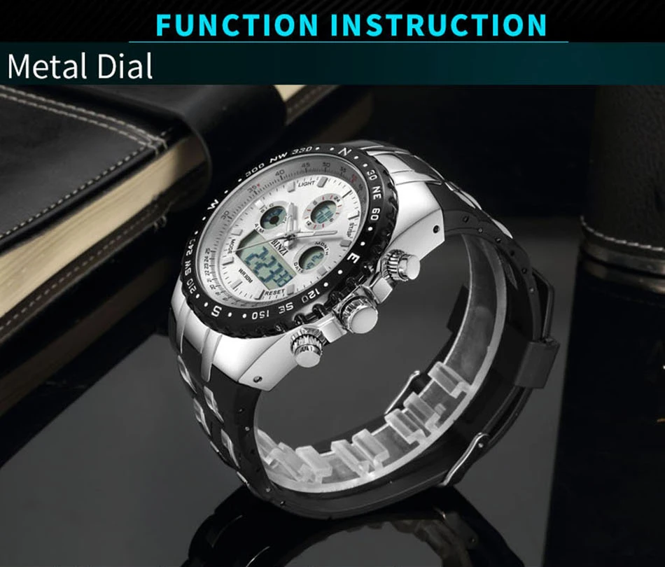 BINZI DUAL DISPLAY WATCH  (4)