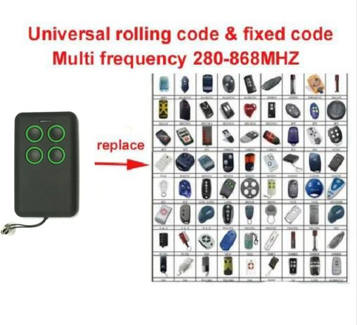 

Multi frequency univeral remote Auto-Scan 280mhz - 868mhz rolling code remote control duplicator