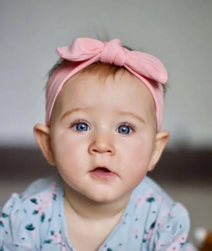 Веселые хлопковые детские повязки на голову в горошек; повязка на голову с бантиком для новорожденных; повязка на голову с заячьими ушками для малышей; аксессуары для волос для маленьких девочек - Цвет: 1