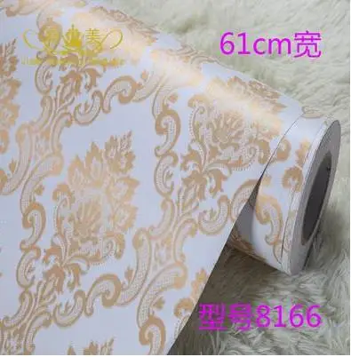 

Thickening Europe type PVC wallpaper adhesive wallpaper Make-up membrane wallpaper European-style wallpaper1392