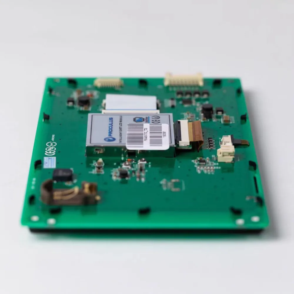

7'' TFT LCD Display Module LCM with touch panel and UART communication for HMI Design 800*480