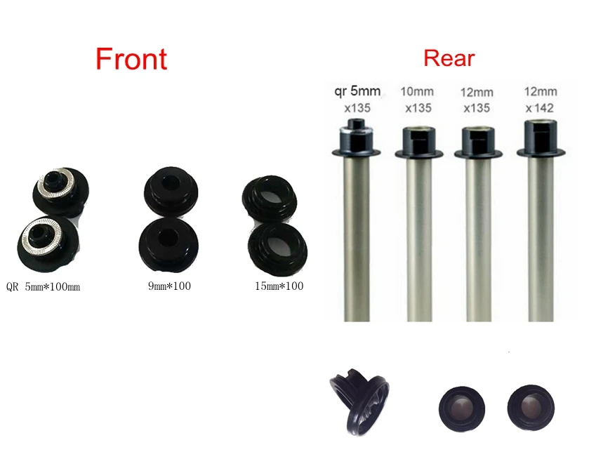 

NOVATEC hub Conversion Kits, Adapters, End cover, Converting Axles with Side cap for D791sb / D792sb