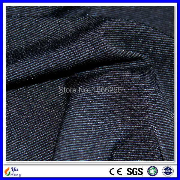 BLOCK EMF Plain Anti Bacterial Silver Fabric Use For Accouterments-in ...
