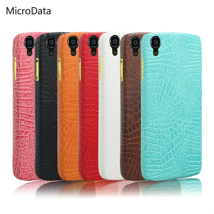 Микроданные для Alcatel One Touch Idol 3 5 &quotРоскошный чехол с крокодиловым узором на Idol3 6045