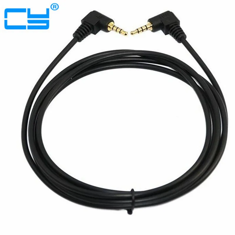 Aux Cable 3.5mm to 3.5 mm Jack Audio Cable 90 Degree Angle Stereo